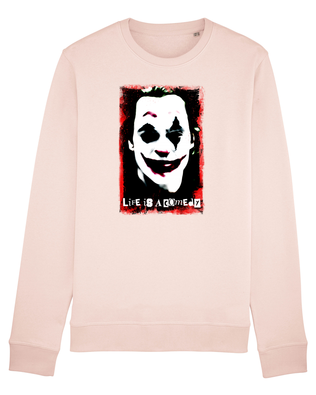 Bluză mânecă lungă Unisex Rise Candy Pink