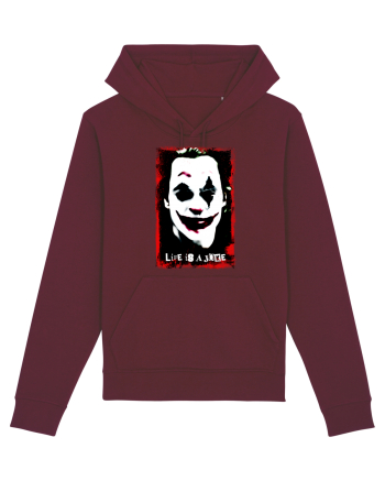 life is a joke Burgundy