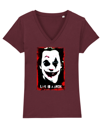 life is a joke Burgundy