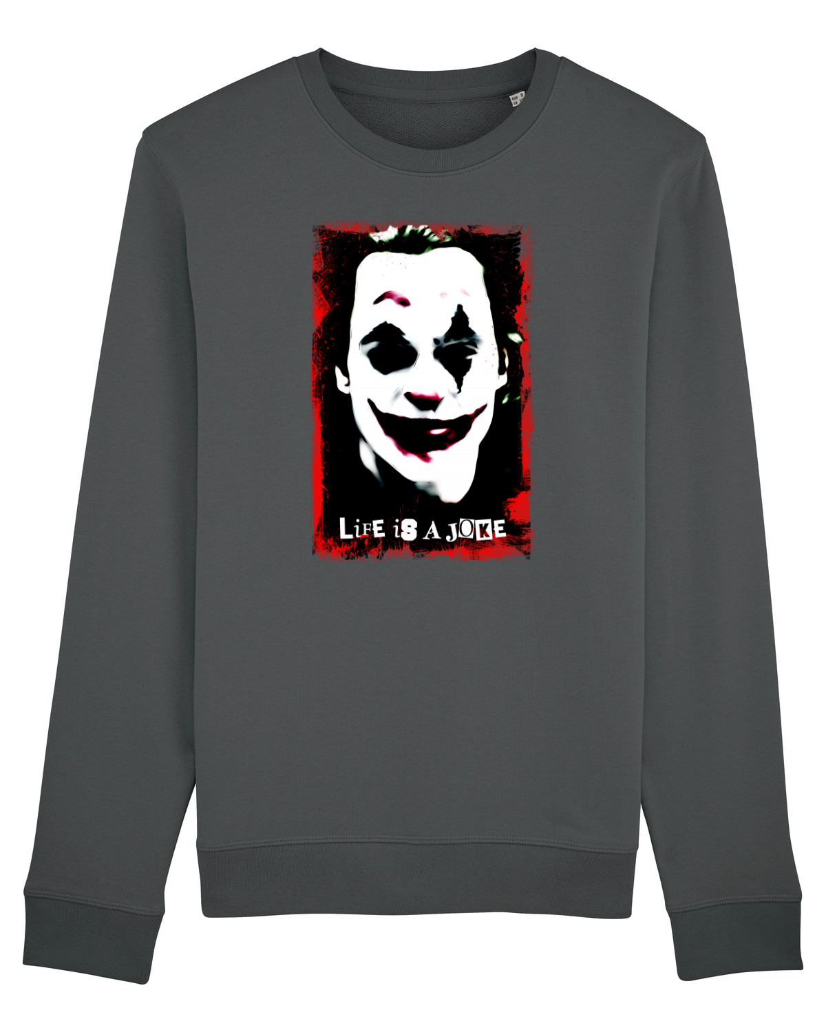 Bluză mânecă lungă Unisex Rise Anthracite