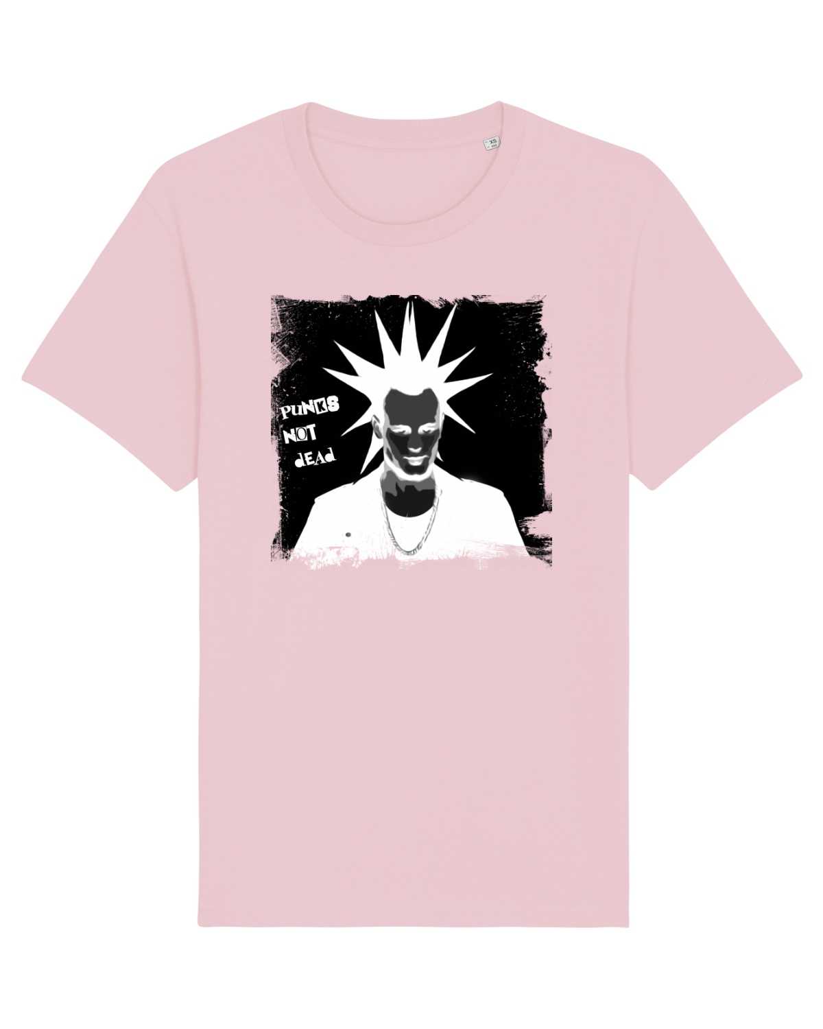 Tricou mânecă scurtă Unisex Rocker Cotton Pink