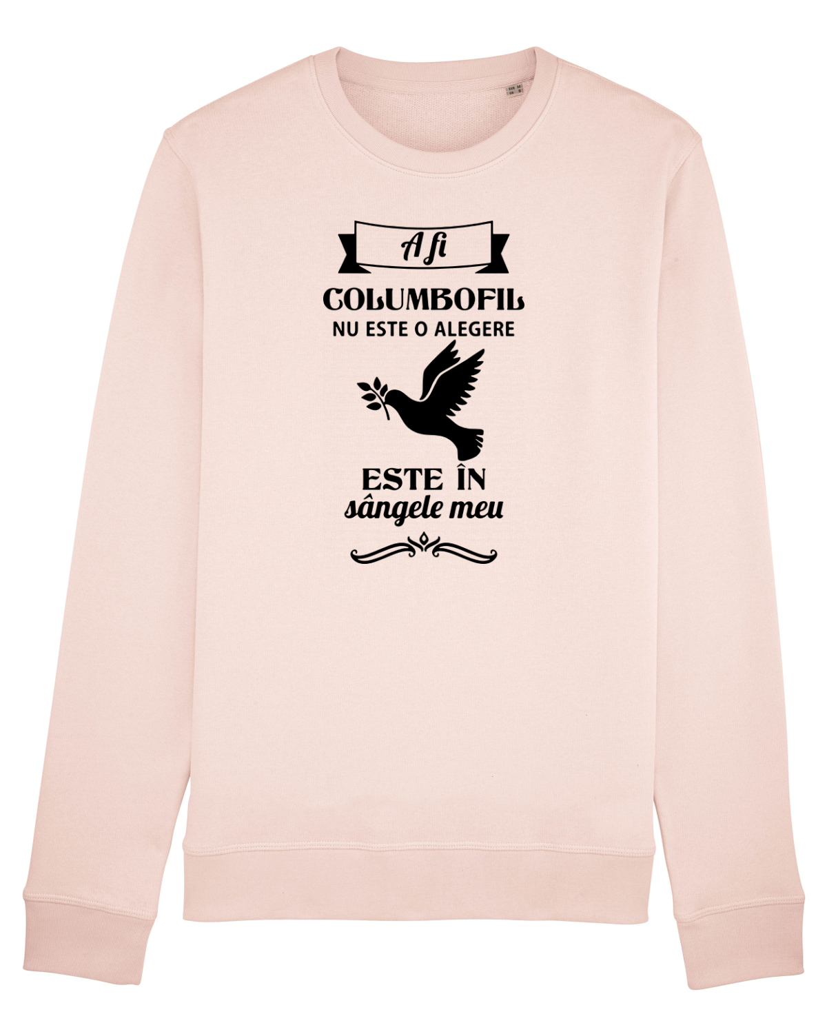 Bluză mânecă lungă Unisex Rise Candy Pink