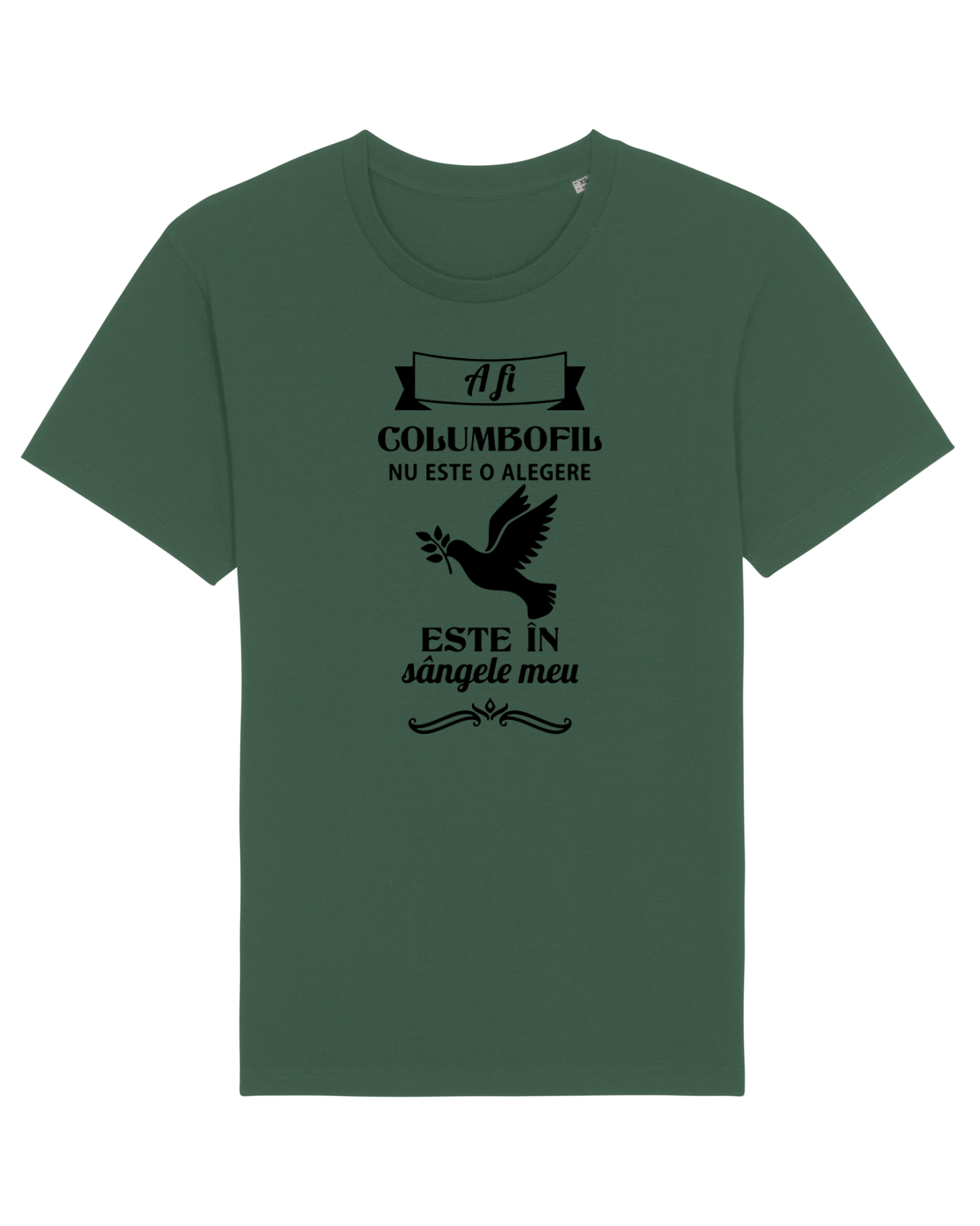Tricou mânecă scurtă Unisex Rocker Bottle Green