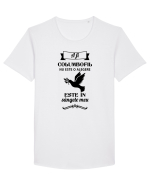 A fi columbofil nu este o alegere Tricou mânecă scurtă guler larg Bărbat Skater