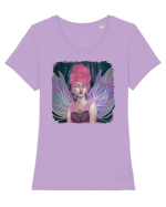 Sugar Plum Fairy Tricou mânecă scurtă guler larg fitted Damă Expresser