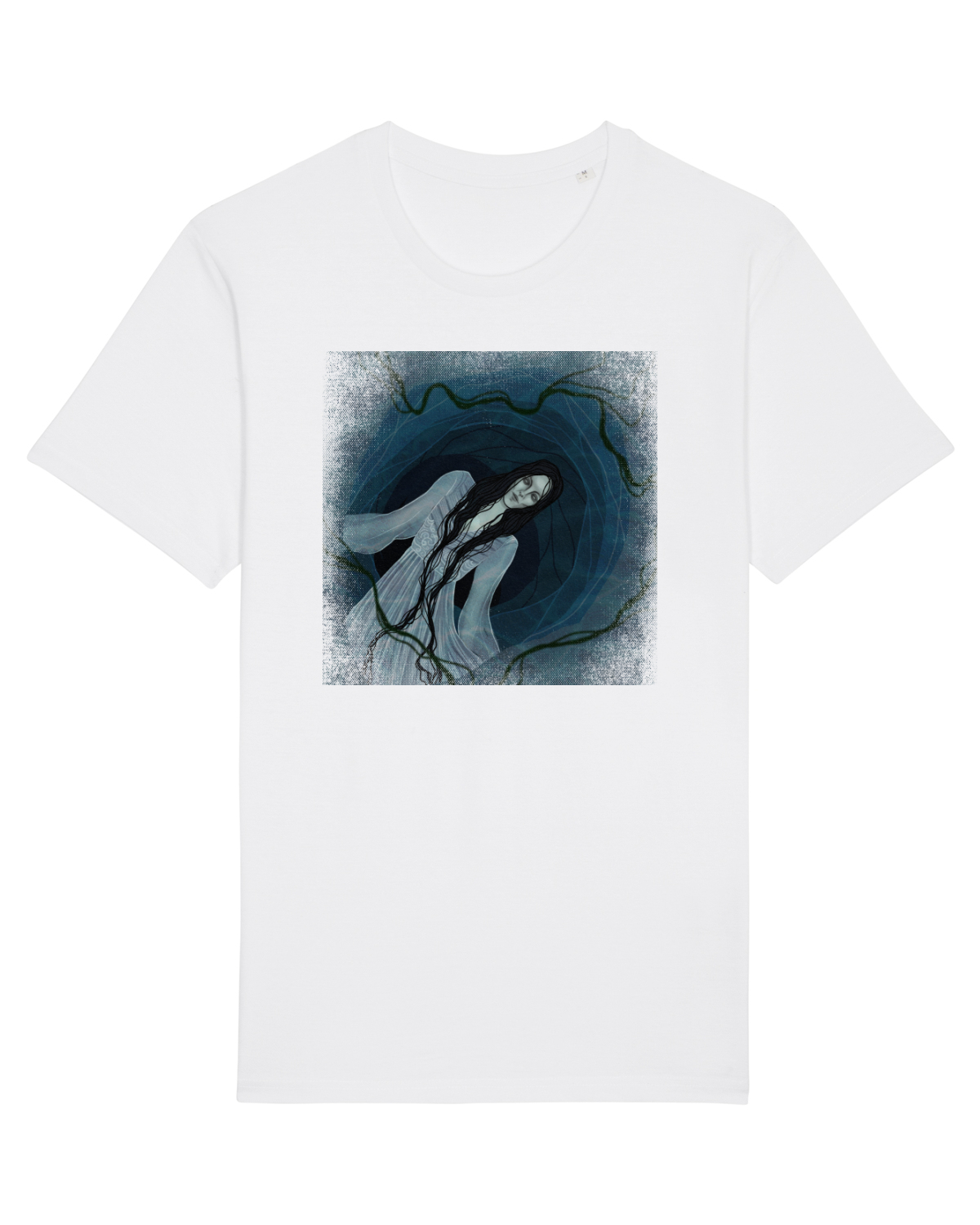 Tricou mânecă scurtă Unisex Rocker White