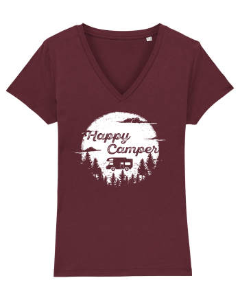 Happy Camper Burgundy