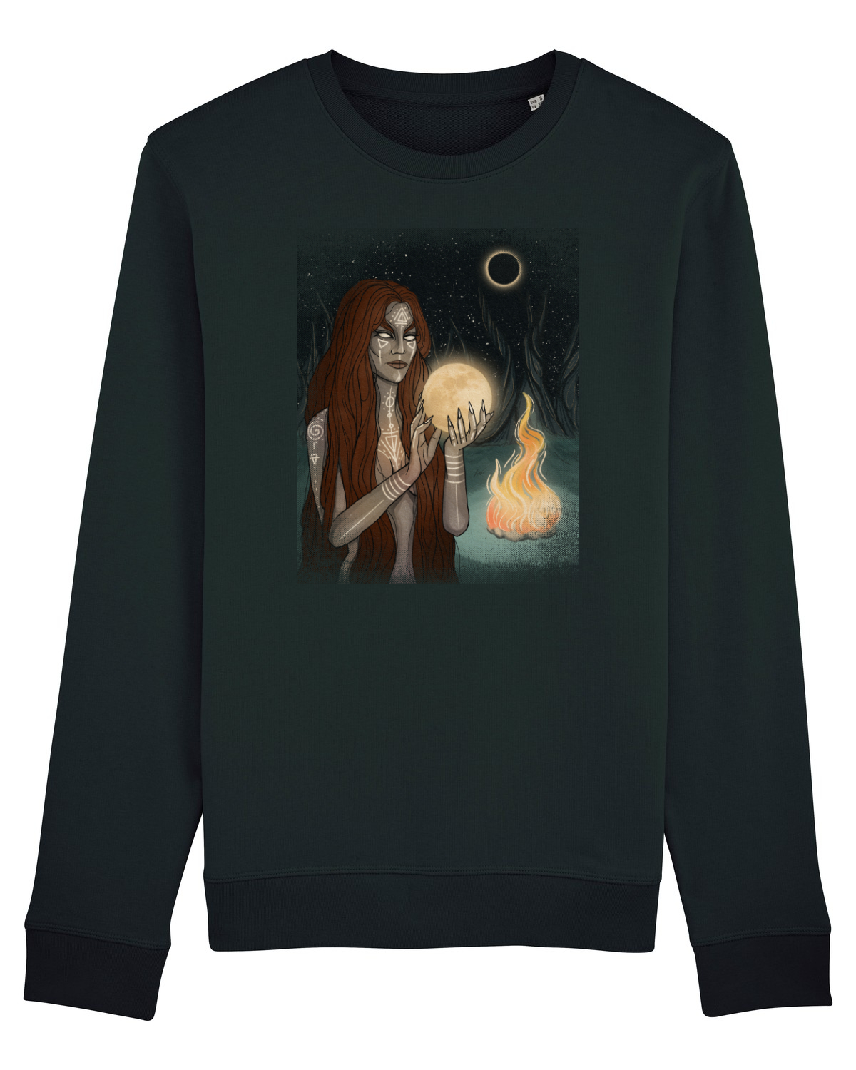 Bluză mânecă lungă Unisex Rise Black
