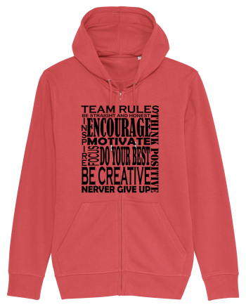 Team Rules Carmine Red