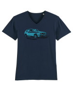 Golf Mk2 Tricou mânecă scurtă guler V Bărbat Presenter
