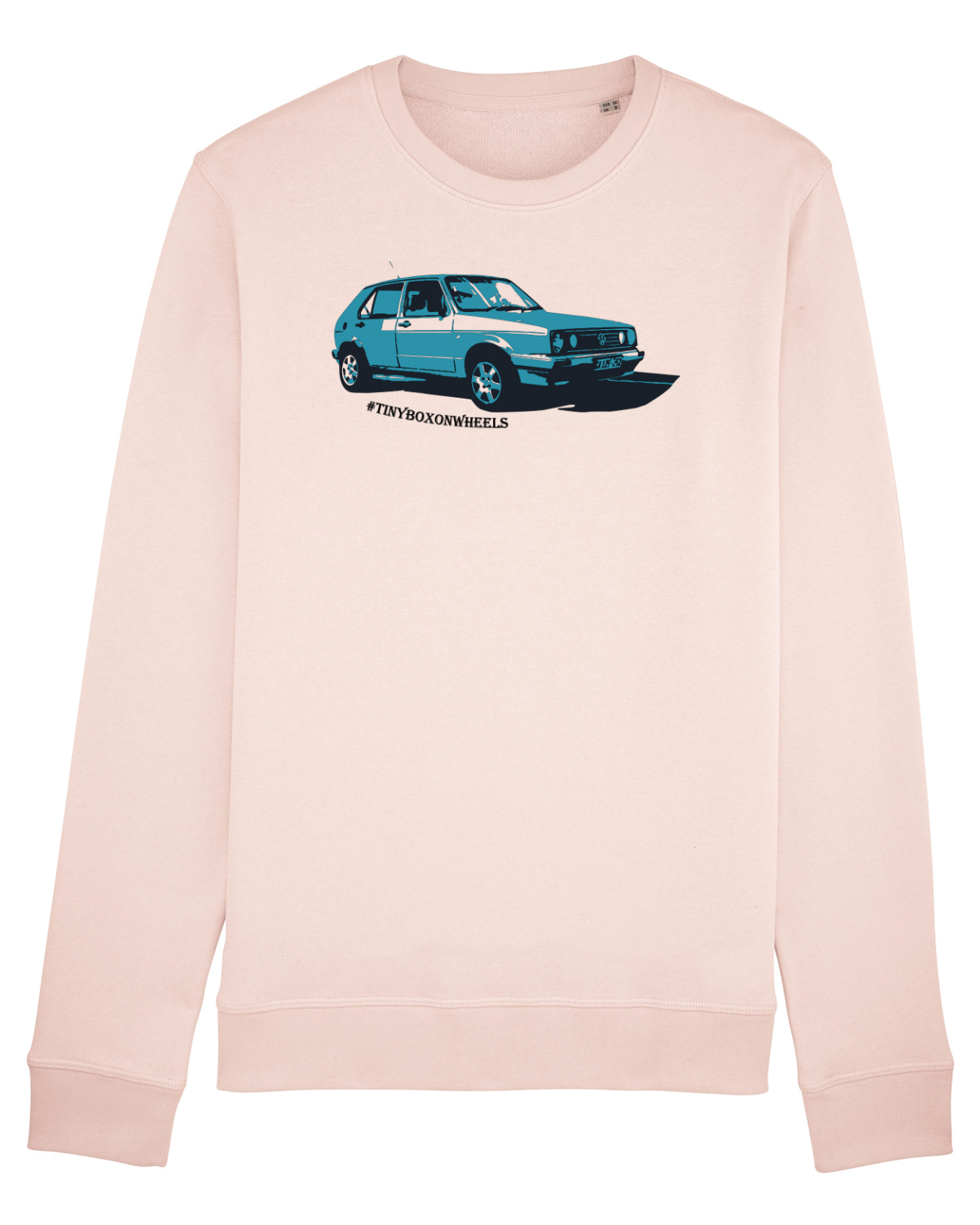 Bluză mânecă lungă Unisex Rise Candy Pink