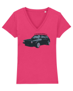 Golf Mk1 Tricou mânecă scurtă guler V Damă Evoker