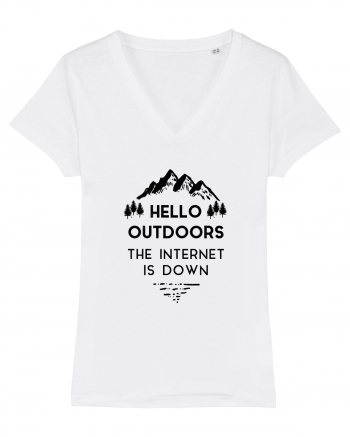 Hello Outdoors The Internet Is Down White