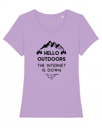 Hello Outdoors The Internet Is Down Lavender Dawn