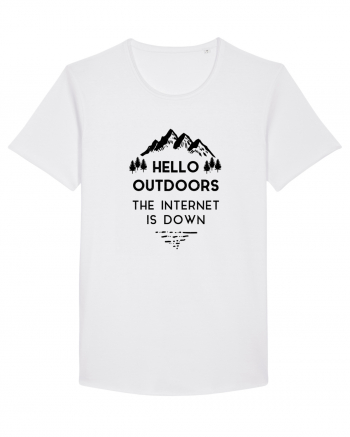 Hello Outdoors The Internet Is Down White