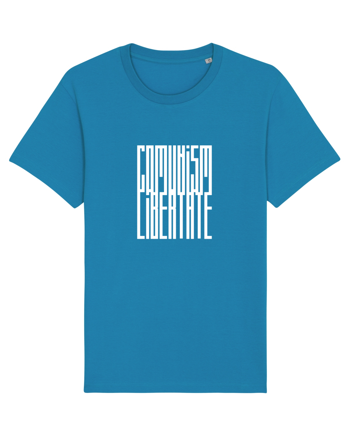 Tricou mânecă scurtă Unisex Rocker Azur