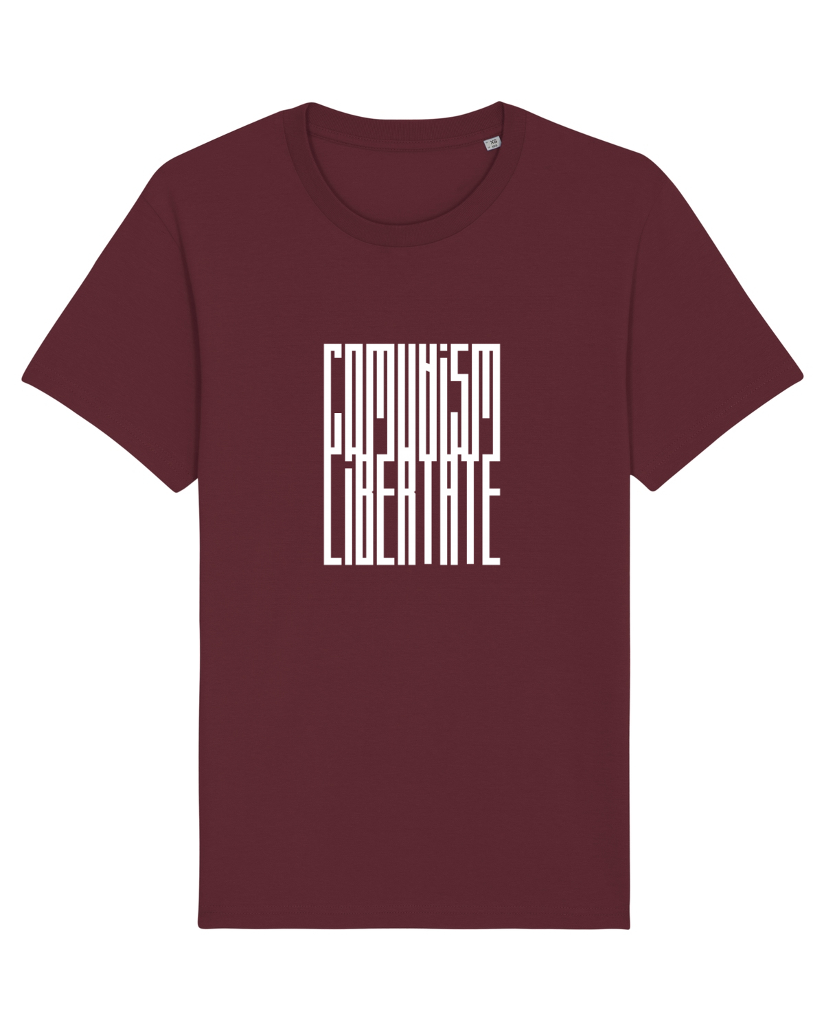 Tricou mânecă scurtă Unisex Rocker Burgundy
