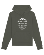Hello Outdoors The Internet Is Down Hanorac Unisex Drummer