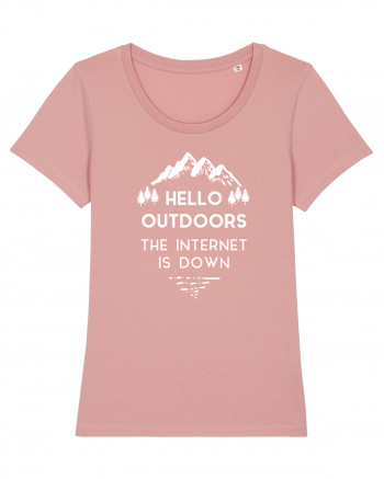 Hello Outdoors The Internet Is Down Canyon Pink