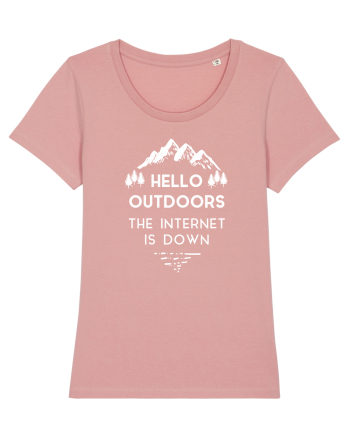 Hello Outdoors The Internet Is Down Canyon Pink