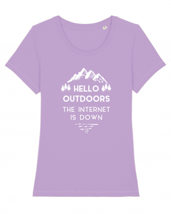 Hello Outdoors The Internet Is Down Lavender Dawn