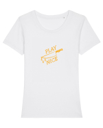 Play nice Tricou mânecă scurtă guler larg fitted Damă Expresser