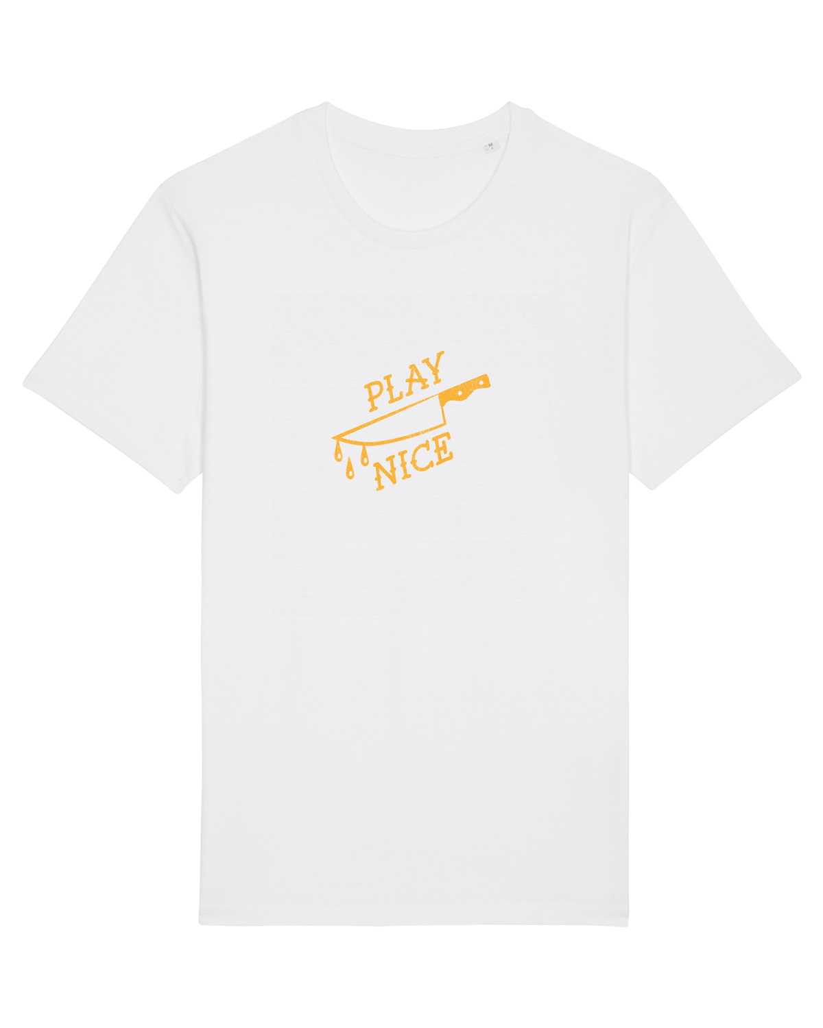 Tricou mânecă scurtă Unisex Rocker White