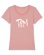 PLM Tricou mânecă scurtă guler larg fitted Damă Expresser
