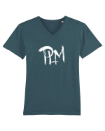 PLM Tricou mânecă scurtă guler V Bărbat Presenter