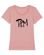 PLM Tricou mânecă scurtă guler larg fitted Damă Expresser