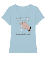 Stop the racism Tricou mânecă scurtă guler larg fitted Damă Expresser