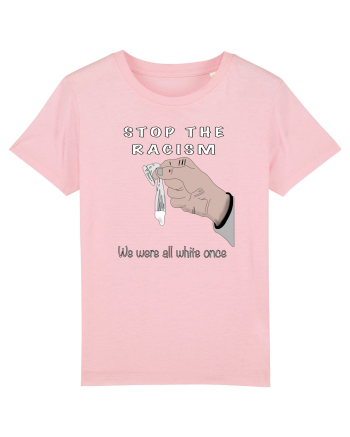 Stop the racism Cotton Pink