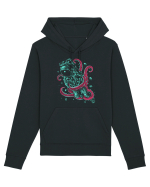 Astronaut Space Octopus Fight Hanorac Unisex Drummer