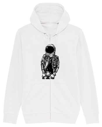 Stay Safe Astronaut Urban Biker Wear White