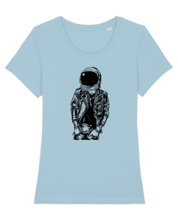 Stay Safe Astronaut Urban Biker Wear Sky Blue