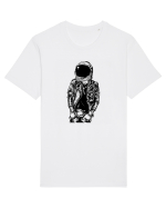 Stay Safe Astronaut Urban Biker Wear Tricou mânecă scurtă Unisex Rocker