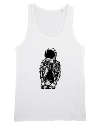 Stay Safe Astronaut Urban Biker Wear White