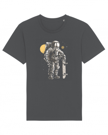 Astronaut Skater Retro Wood Style Anthracite