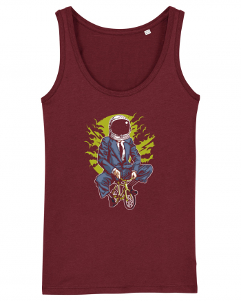 Office Astronaut Biker Burgundy