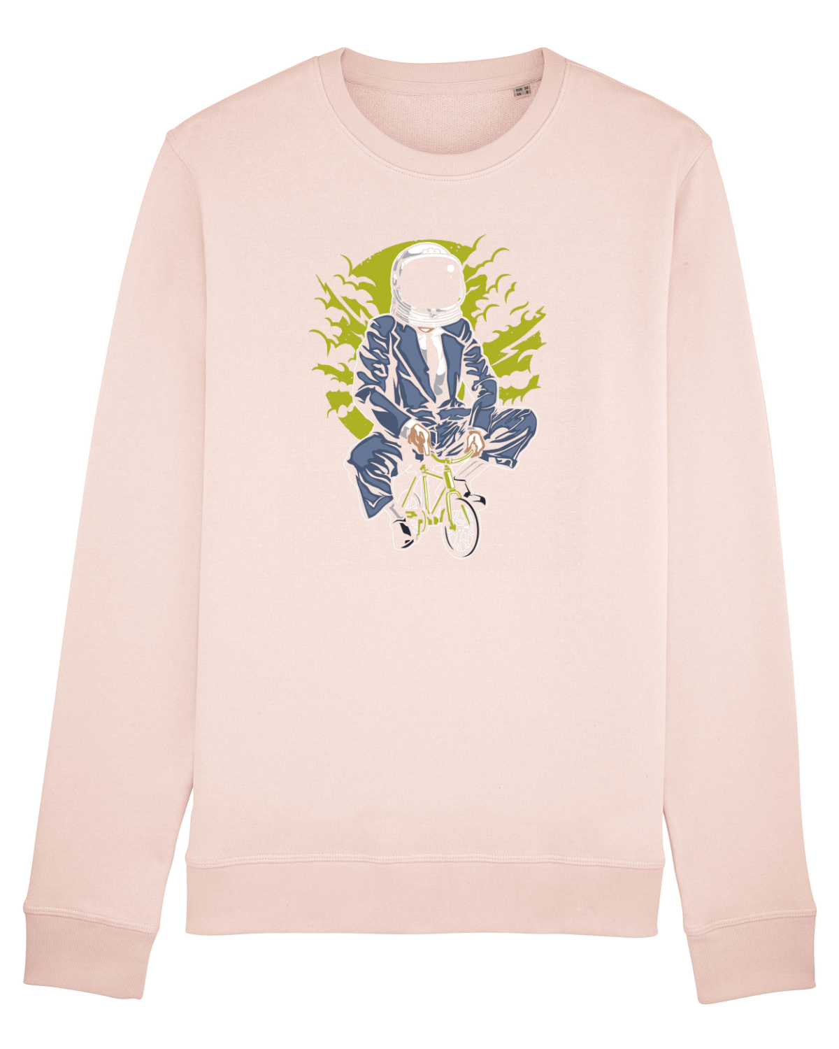 Bluză mânecă lungă Unisex Rise Candy Pink