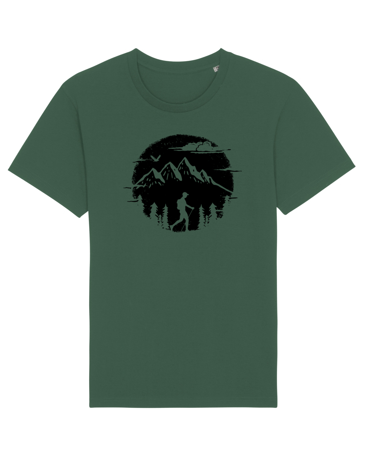 Tricou mânecă scurtă Unisex Rocker Bottle Green