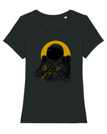 Golden DJ Astronaut Black