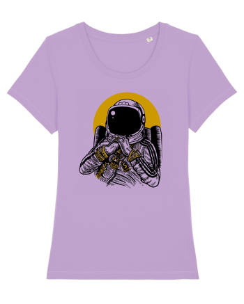 Golden DJ Astronaut Lavender Dawn