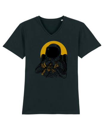 Golden DJ Astronaut Black