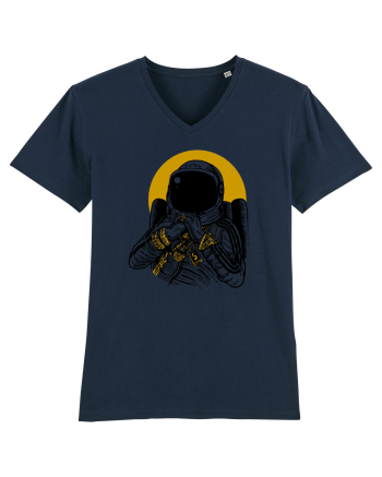 Golden DJ Astronaut French Navy