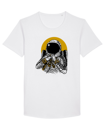 Golden DJ Astronaut White