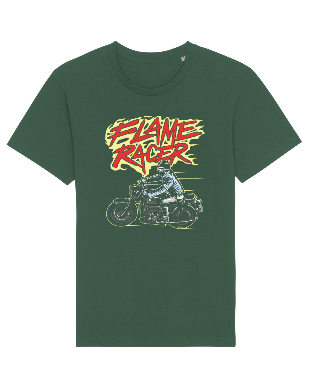 Tricou mânecă scurtă Unisex Rocker Bottle Green
