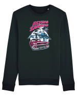 Flying Saucers Vintage Car Bluză mânecă lungă Unisex Rise