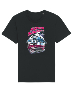 Flying Saucers Vintage Car Tricou mânecă scurtă Unisex Rocker
