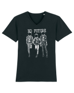 No Future Tricou mânecă scurtă guler V Bărbat Presenter
